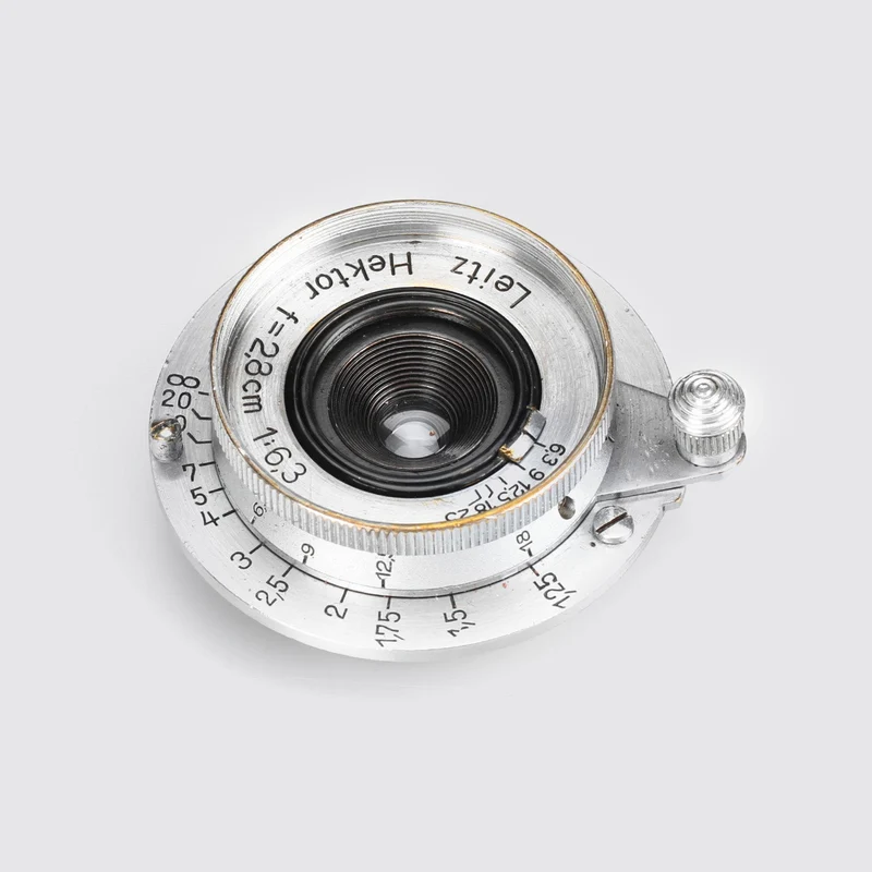 Hektor 6.3/2.8cm chrome + Finder