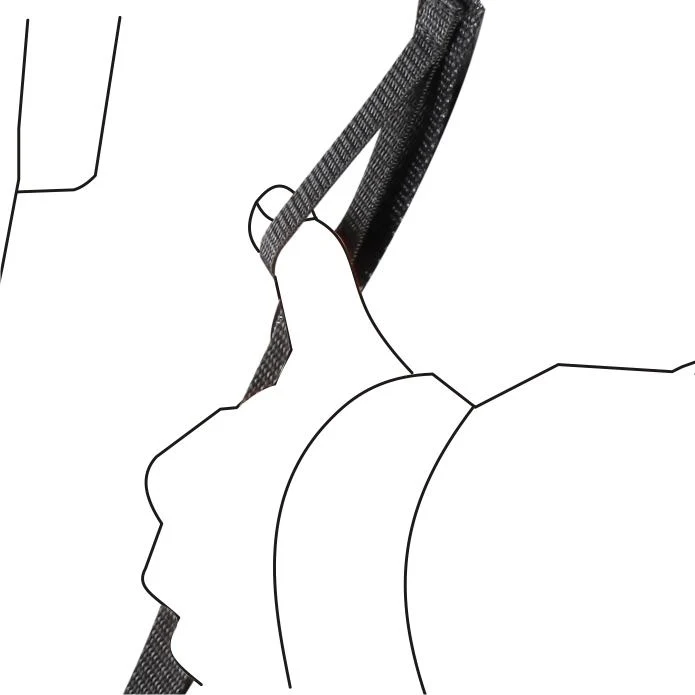 Vanguard Hugger 110C - Correa de nylon/neopreno