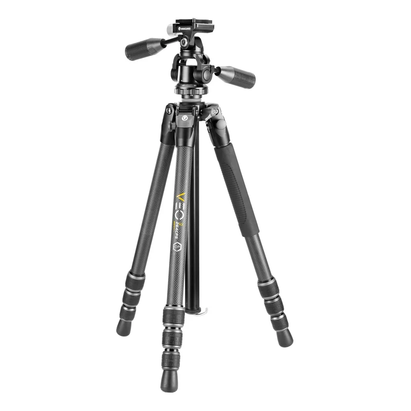 Vanguard Veo 3 264CPS - Trípode de fibra de carbono, rótula de 3 vías