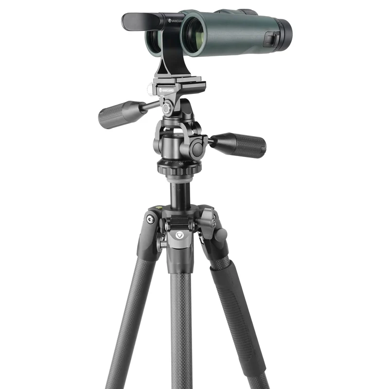 Vanguard Veo 3 264CPS - Trípode de fibra de carbono, rótula de 3 vías
