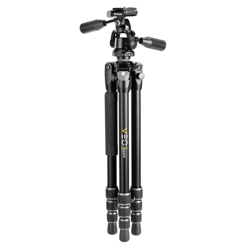 Vanguard Veo 3 264APS - Trípode de aluminio, rótula de 3 vías