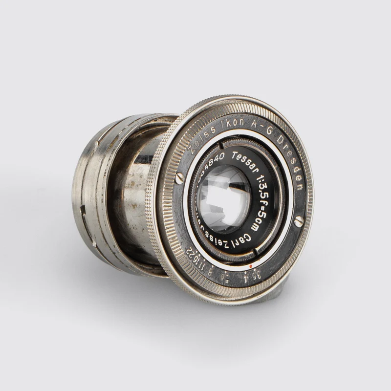 Contax I outfit with 9 lenses