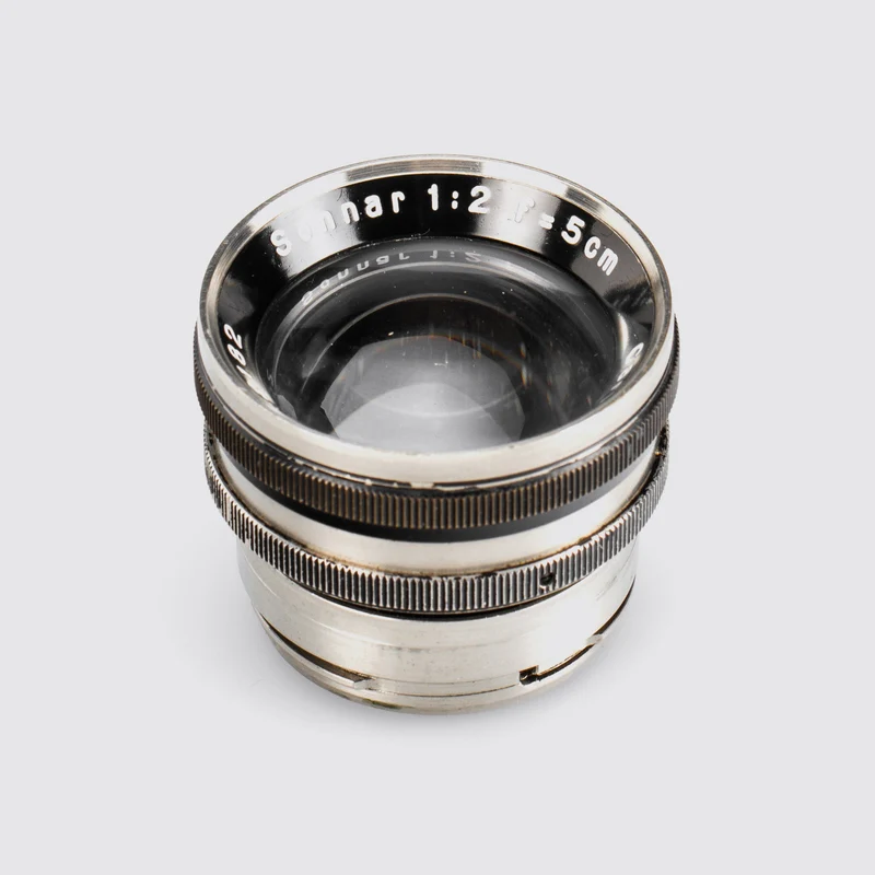 Contax I outfit with 9 lenses
