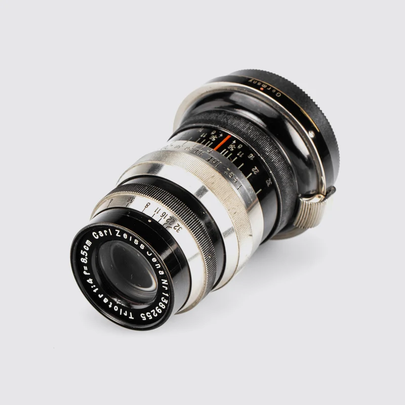 Contax I outfit with 9 lenses