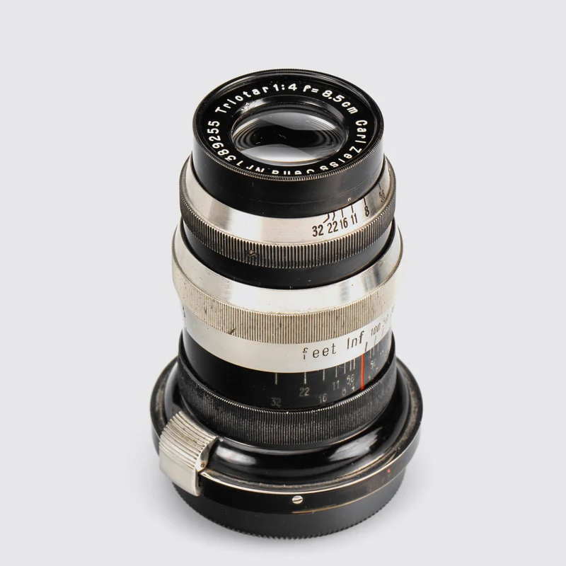 Contax I outfit with 9 lenses