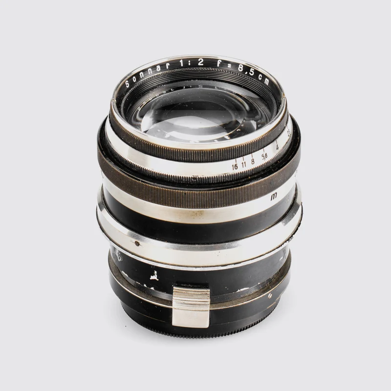 Contax I outfit with 9 lenses