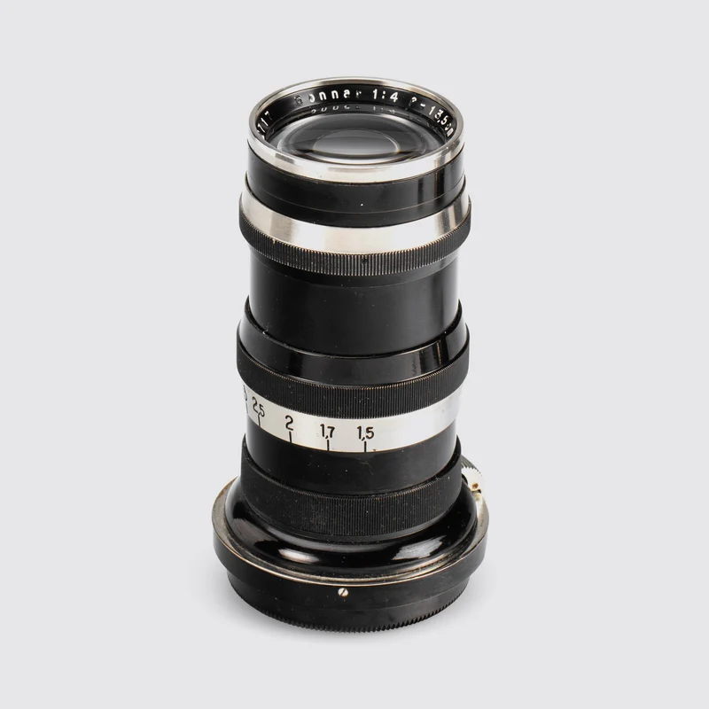Contax I outfit with 9 lenses