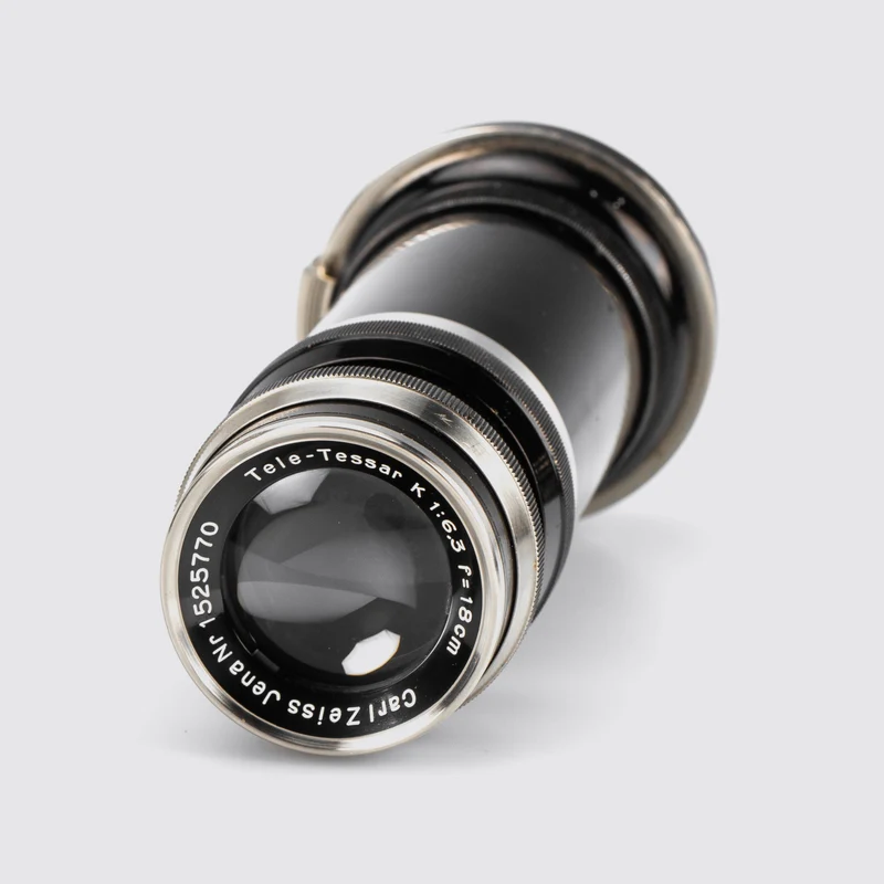 Contax I outfit with 9 lenses