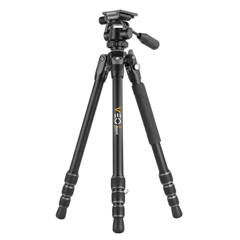 Vanguard Veo 3 264AO - Trípode de aluminio, rótula de observación