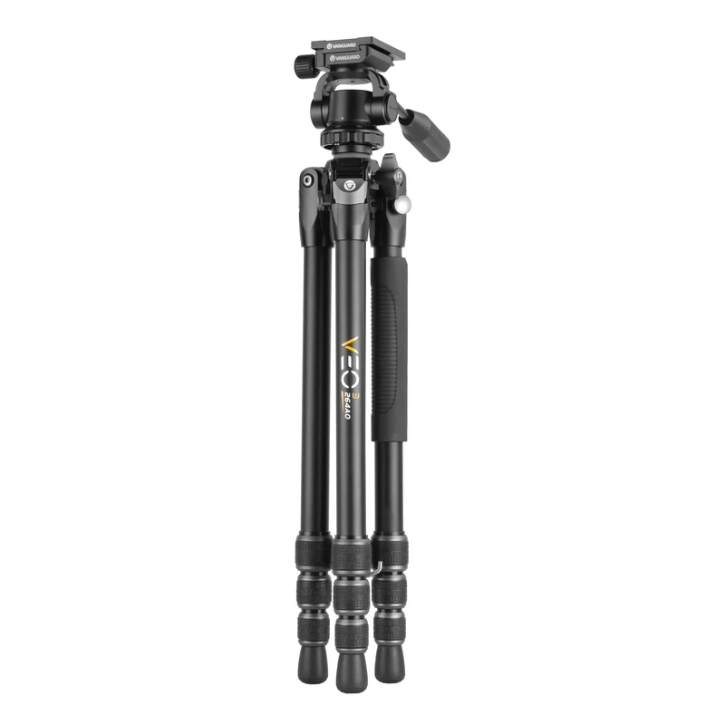 Vanguard Veo 3 264AO - Trípode de aluminio, rótula de observación
