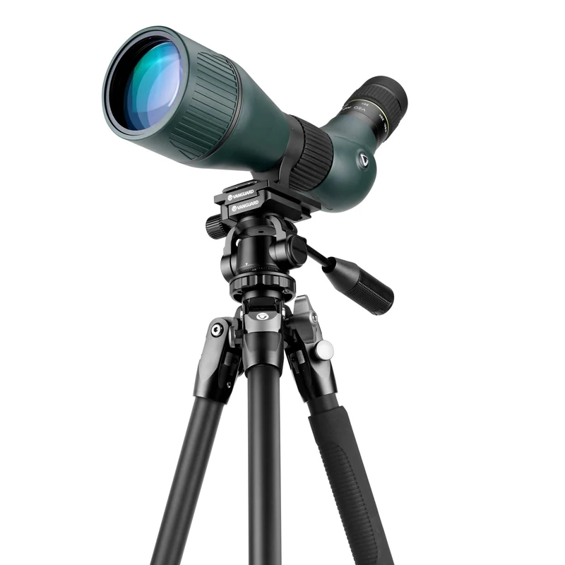 Vanguard Veo 3 264AO - Trípode de aluminio, rótula de observación