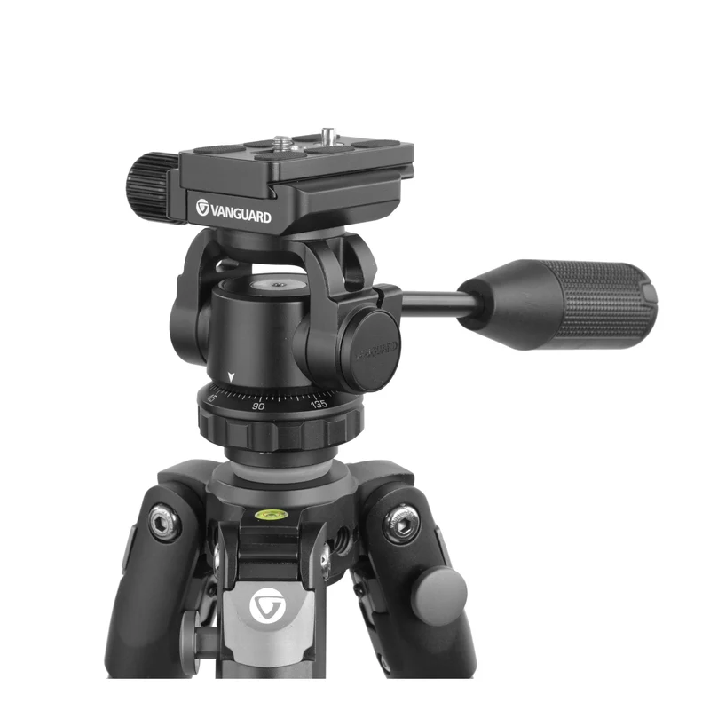 Vanguard Veo 3 233AO - Trípode de aluminio, rótula de observación