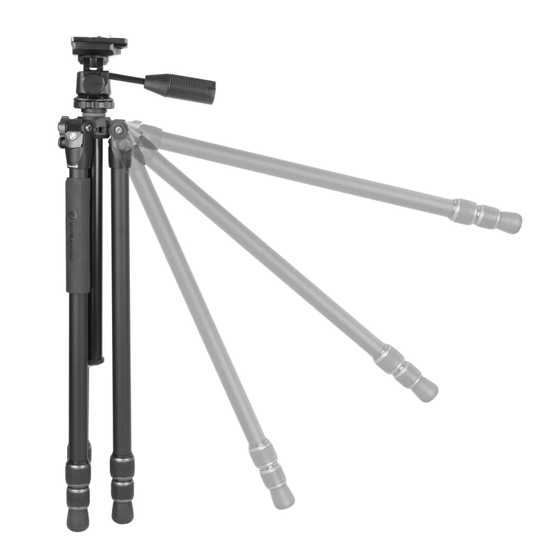 Vanguard Veo 3 233AO - Trípode de aluminio, rótula de observación