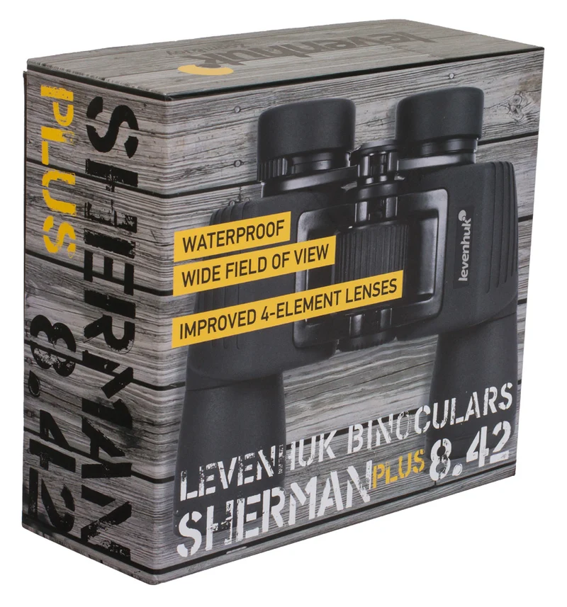 Prismáticos Levenhuk Sherman PLUS 8x42