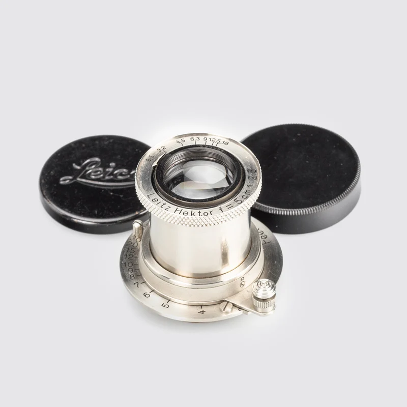 Hektor 2.5/5cm Nickel