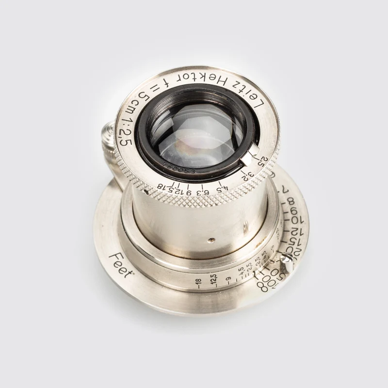 Hektor 2.5/5cm Nickel
