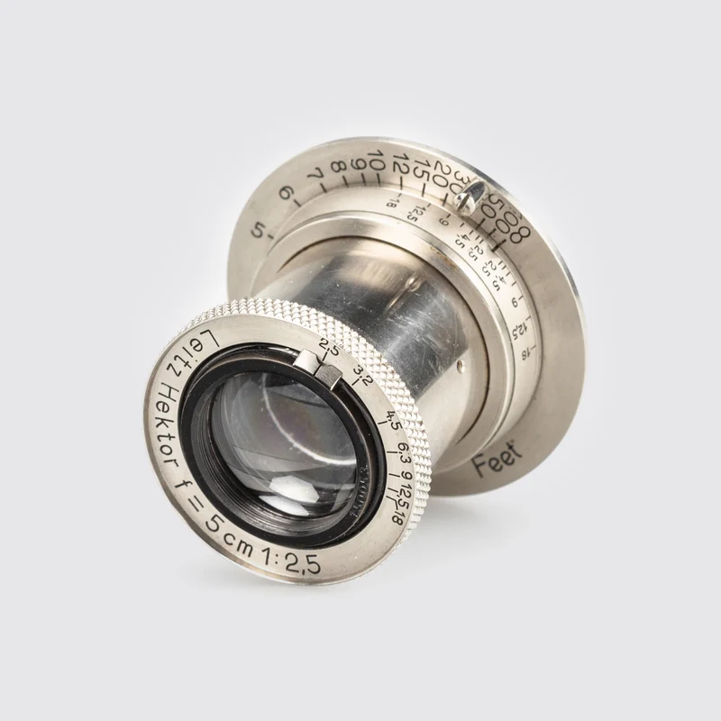 Hektor 2.5/5cm Nickel