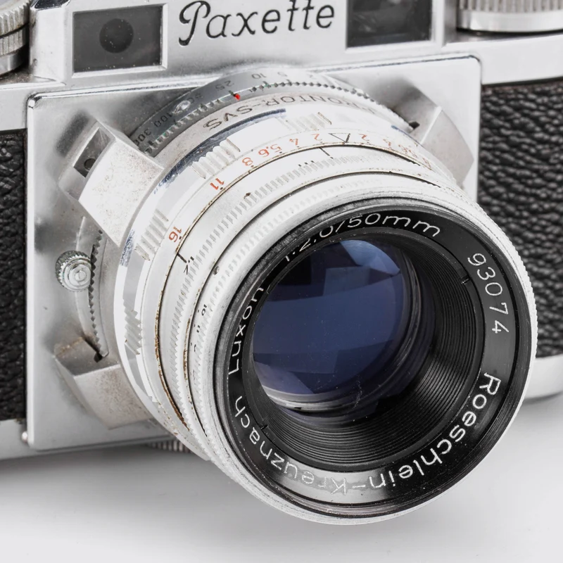 Paxette IIM + Luxon 2/50mm