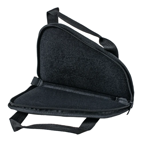 Pistolentasche, schwarz, innen gefüttert, 32x16cm