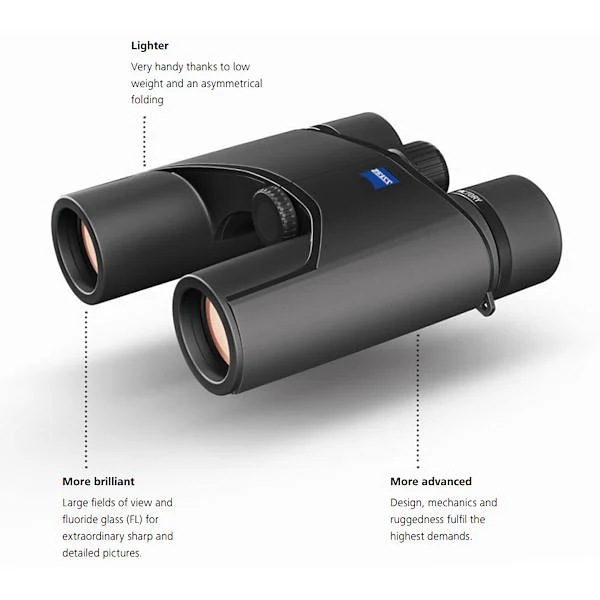 Zeiss Victory Pocket 10x25 Binoculars