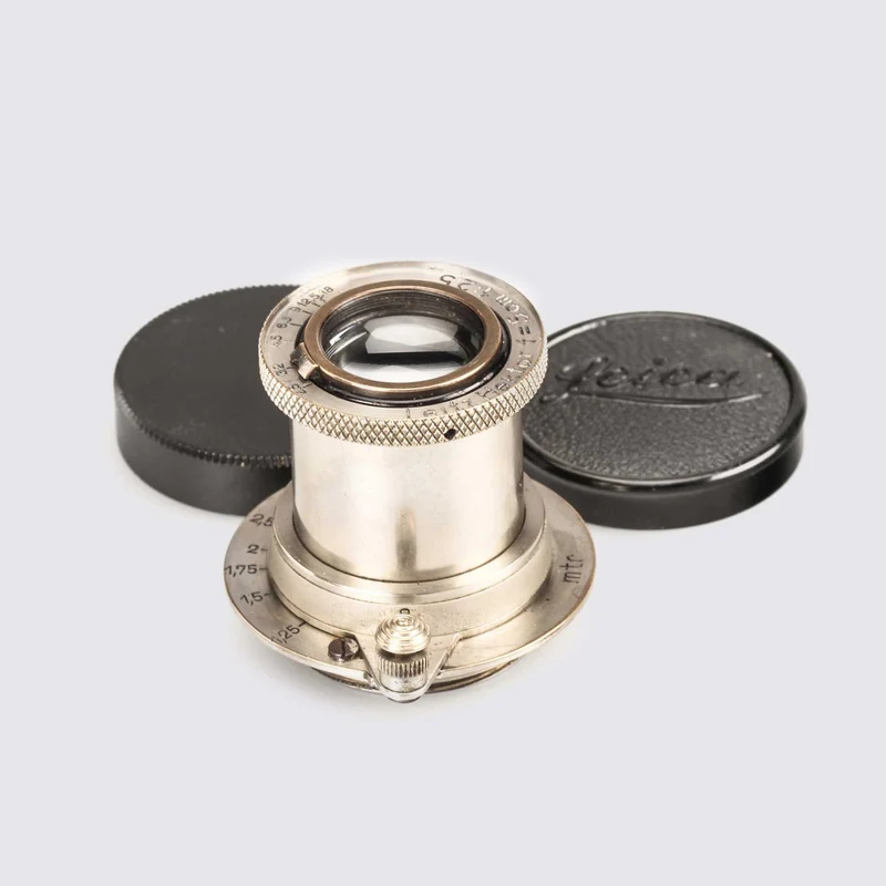 Hektor 2.5/5cm Nickel