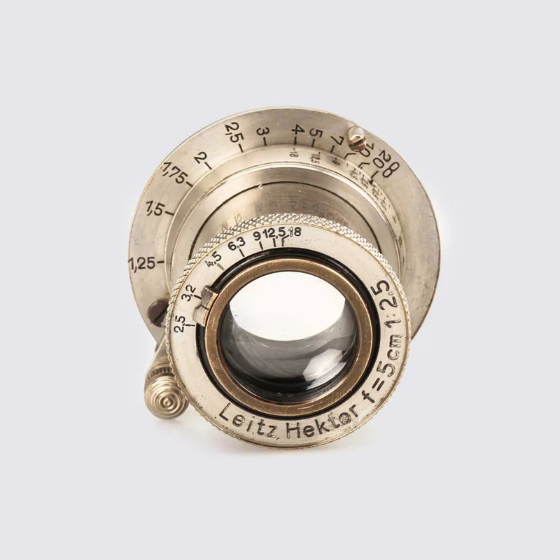 Hektor 2.5/5cm Nickel