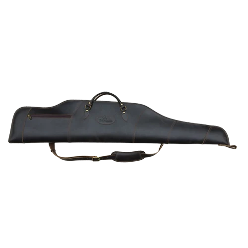 Deerland Exklusives Gewehrfutteral – Leder, dunkelbraun