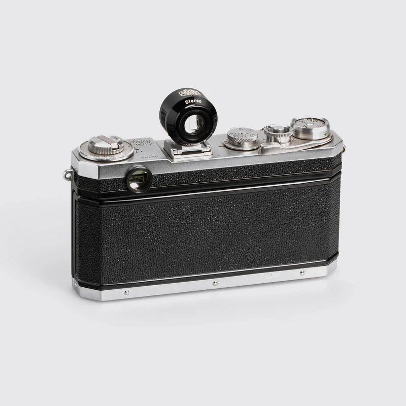 S3 Chrome + Stereo-Nikkor 3.5/3.5cm