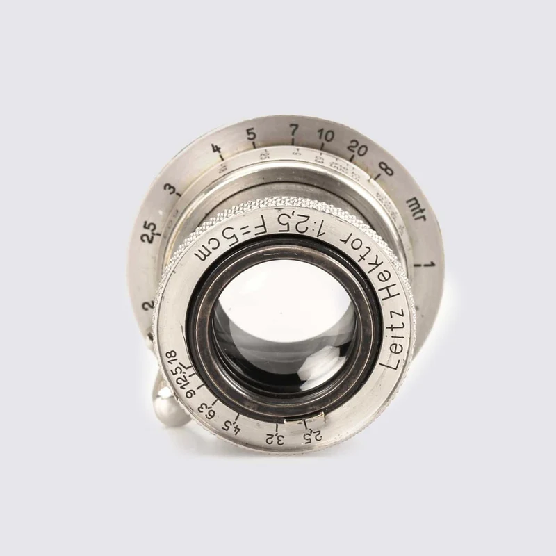 Hektor 2.5/5cm Nickel