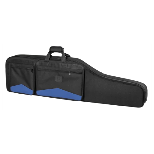 Gewehrfutteral aus Nylon mit gepolsterten Nylonfutter, Gewehrfutt.schwarz/blau