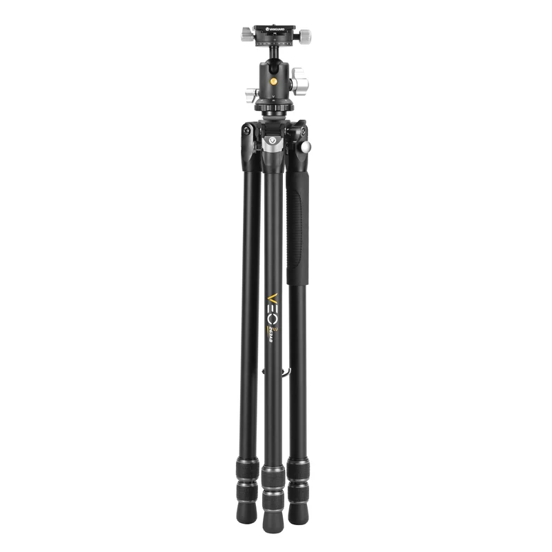 Vanguard Veo 3 263AB - Trípode de aluminio, rótula de bola de doble eje