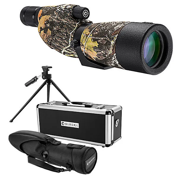 Barska Level 20-60x65 WP Straight Mossy Oak® Spotting Scope Kit