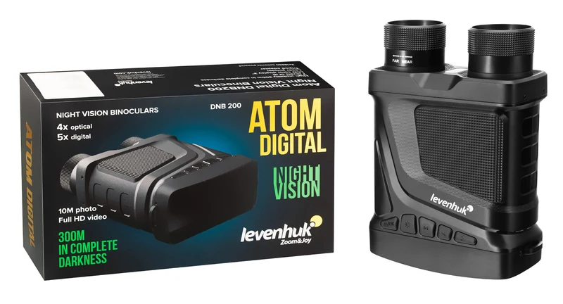 Prismáticos de visión nocturna Levenhuk Atom Digital DNB200