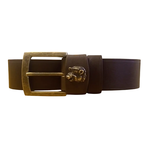 Ledergürtel 4 cm, braun, Keiler (30704)