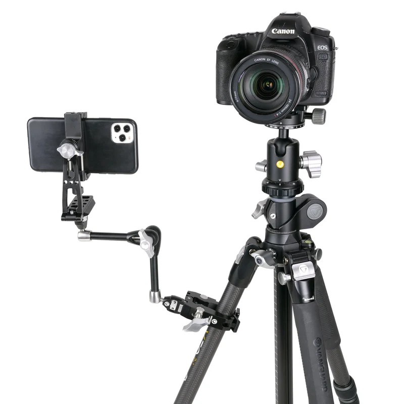 Vanguard Veo CP-65 KIT - Pinza, Brazo y Adaptador Smartphone