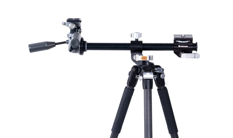 Vanguard Veo 3+ 263CP - Trípode de fibra de carbono, rótula de 3 vías y columna central multiángulo
