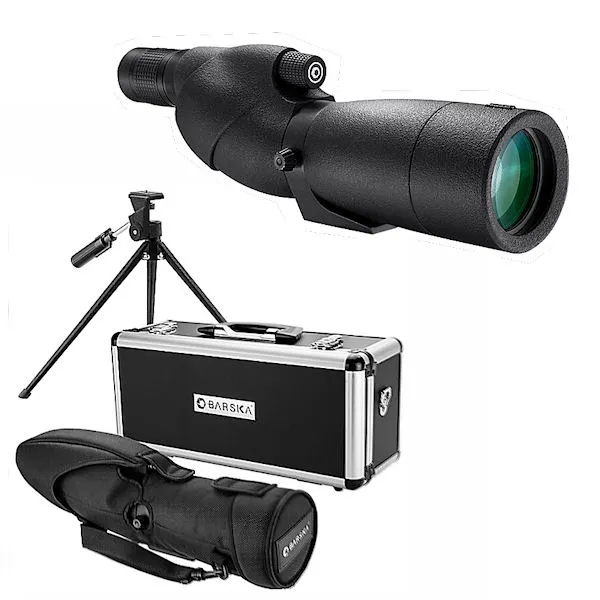 Barska Level 20-60x65 WP Straight Spotting Scopes Kit