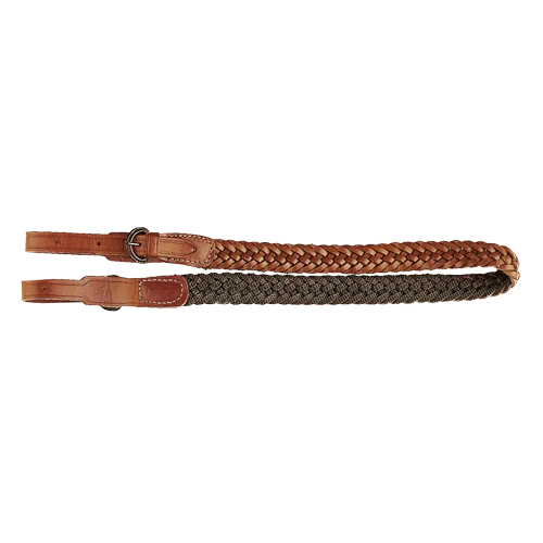 Gewehrriemen aus kräftigem Leder, Gewehrrie.8 für gefl. 3cm