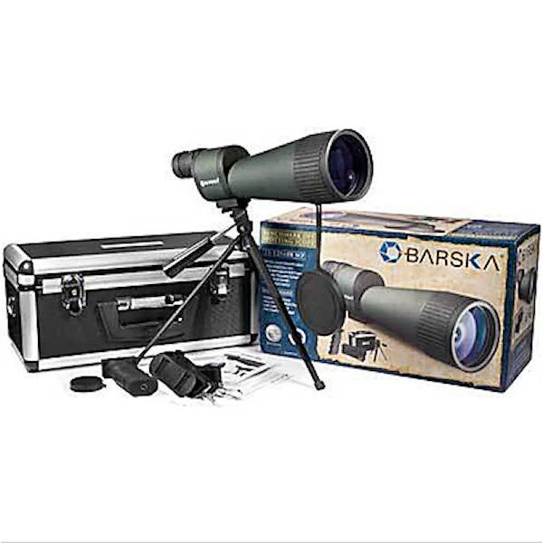 Barska Benchmark 25-125x88 WP Straight Spotting Scope Kit