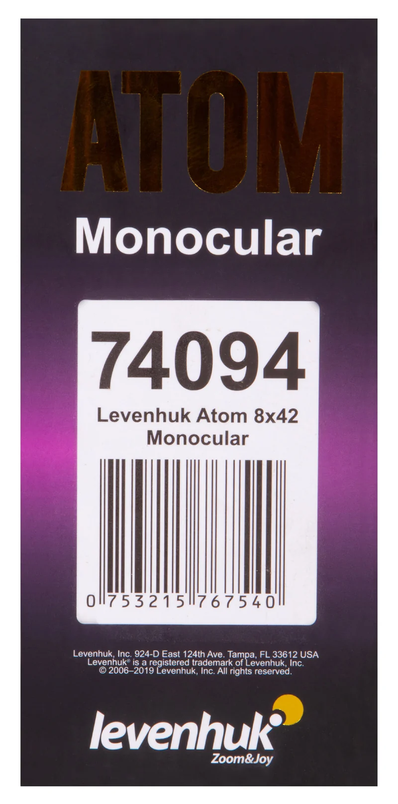 Monocular Levenhuk Atom 8x42