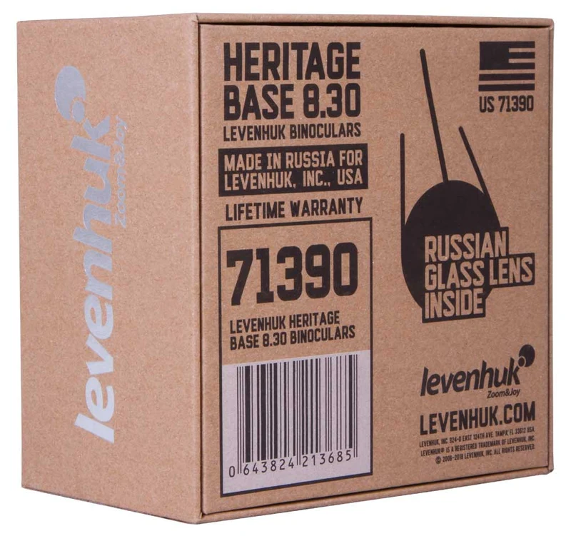 Prismáticos Levenhuk Heritage BASE 8x30