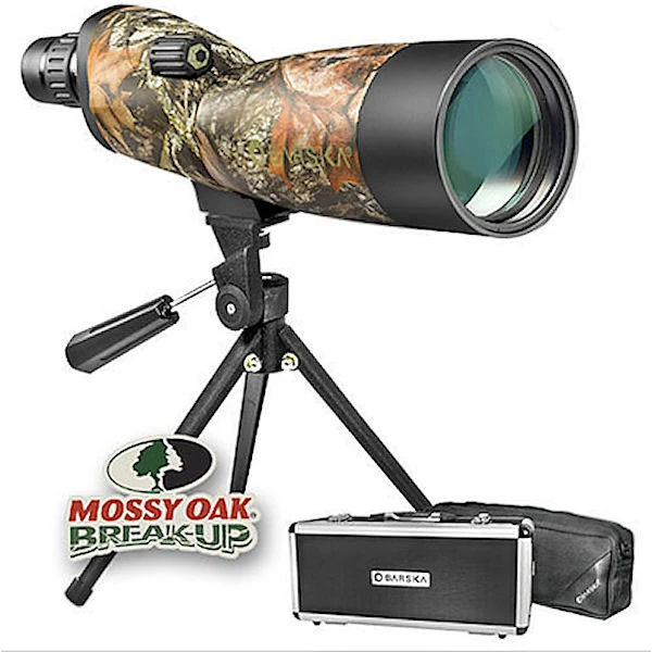 Barska Blackhawk 20-60x60 WP Straight Camo Spotting Scope Kit