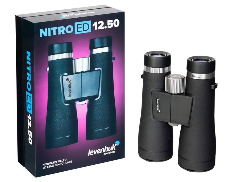 Prismáticos Levenhuk Nitro ED 12x50