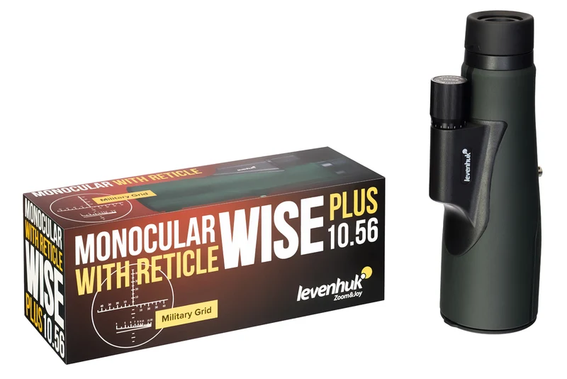 Monocular Levenhuk Wise PLUS 10x56 con retícula