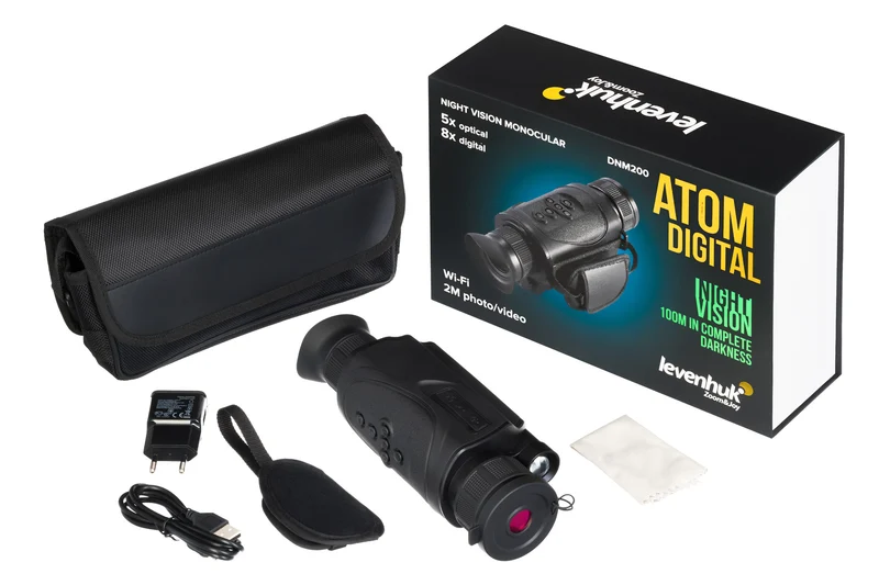 Monocular de visión nocturna Levenhuk Atom Digital DNM200