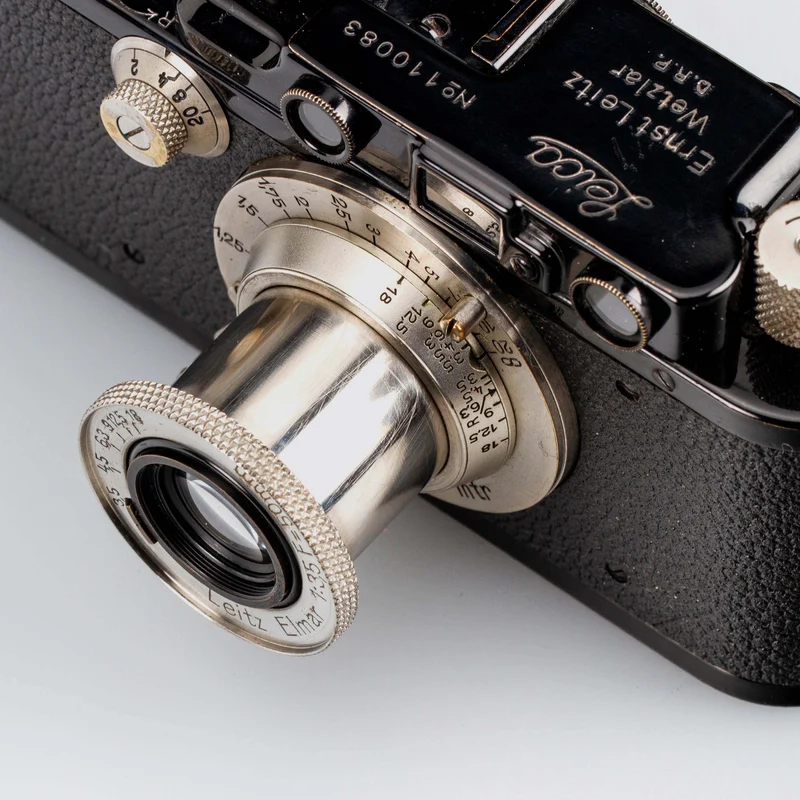 III Mod.F black/nickel + Elmar 3.5/50mm