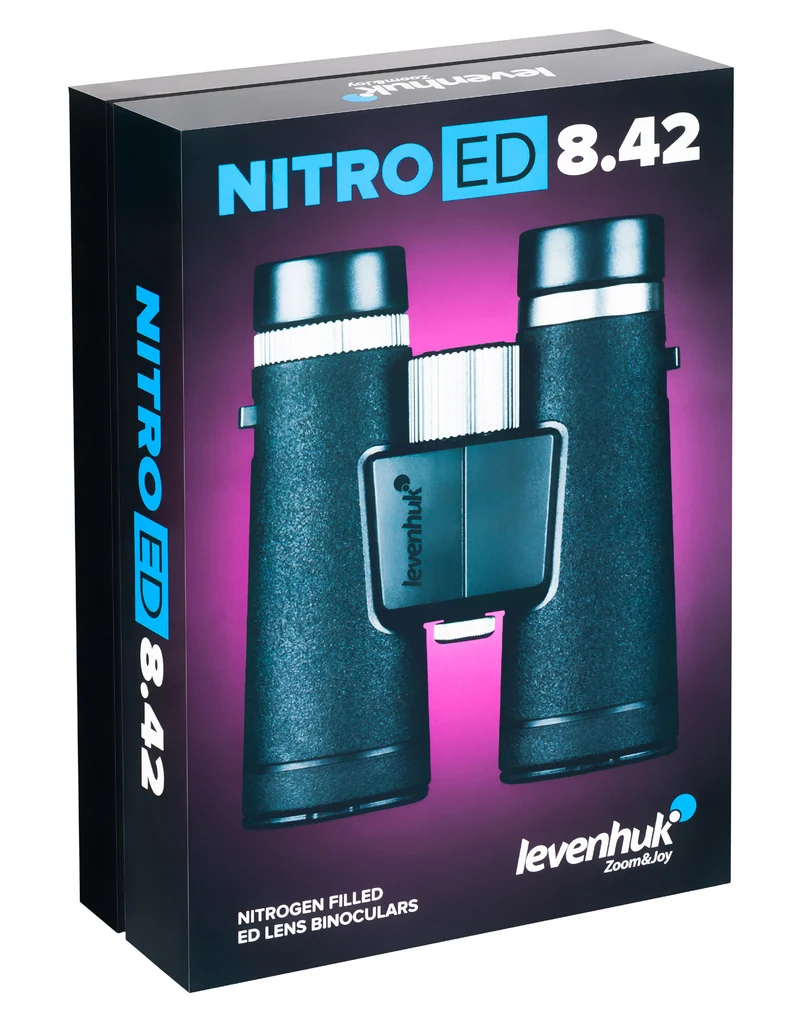 Prismáticos Levenhuk Nitro ED 8x42
