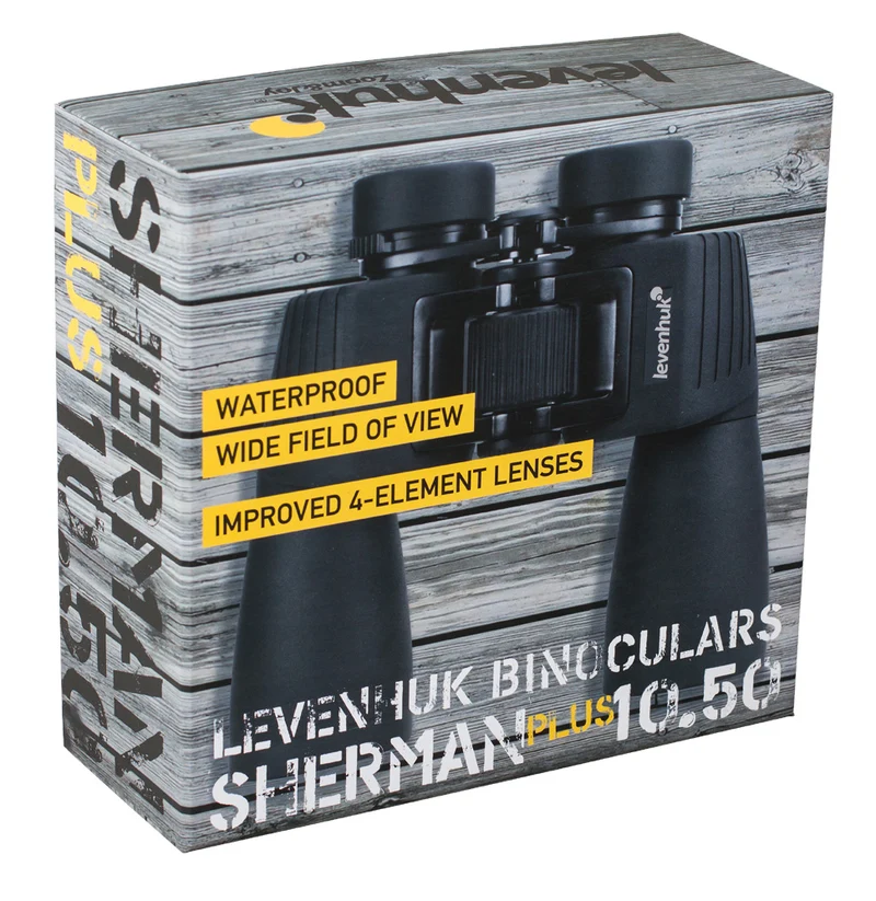 Prismáticos Levenhuk Sherman PLUS 10x50