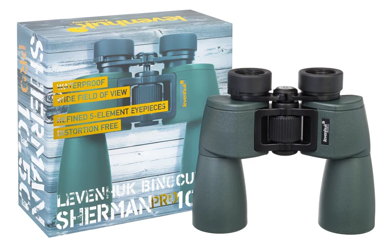Prismáticos Levenhuk Sherman PRO 10x50