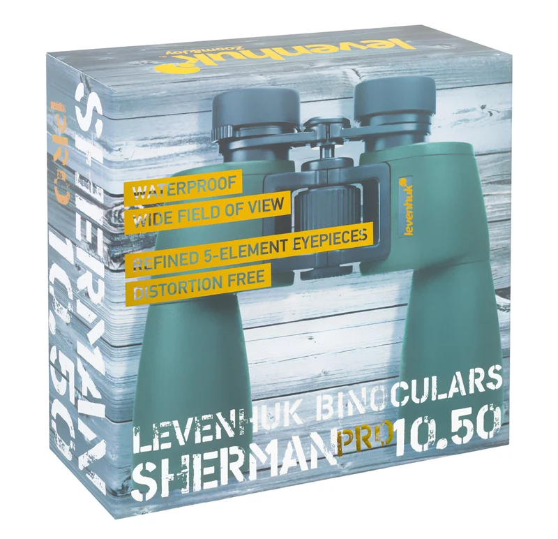 Prismáticos Levenhuk Sherman PRO 10x50
